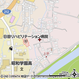 大分県日田市西有田50-1周辺の地図