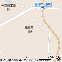 翠興産株式会社　本社・伊万里工場周辺の地図