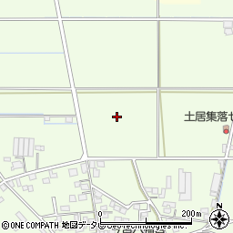 福岡県久留米市北野町大城周辺の地図