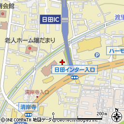 大分県日田市渡里111周辺の地図