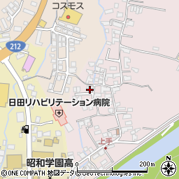 大分県日田市西有田48-1周辺の地図