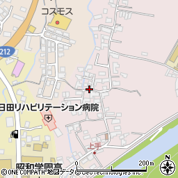 大分県日田市西有田79-8周辺の地図