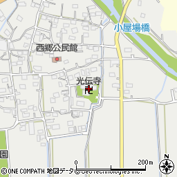 福岡県久留米市田主丸町中尾1090周辺の地図