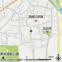 福岡県久留米市田主丸町中尾1111-1周辺の地図