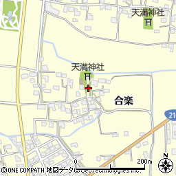 石浦公園周辺の地図