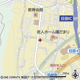 大分県日田市渡里1039周辺の地図