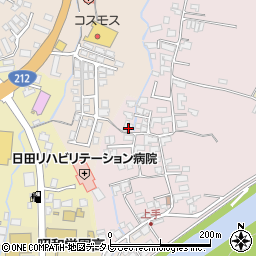 大分県日田市西有田81-1周辺の地図