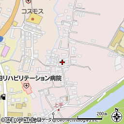 大分県日田市西有田83周辺の地図