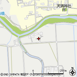 福岡県久留米市田主丸町中尾763周辺の地図