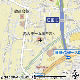 大分県日田市渡里1017周辺の地図