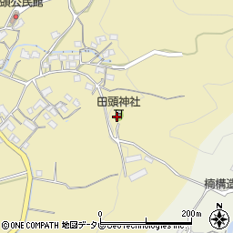 田頭神社周辺の地図