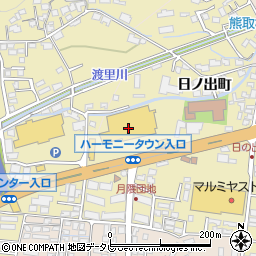 大分銀行サニー日田店 ＡＴＭ周辺の地図