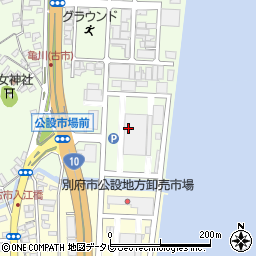 浜安商事株式会社　市場店周辺の地図