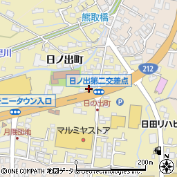 大分県日田市渡里63周辺の地図