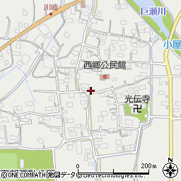福岡県久留米市田主丸町中尾1119周辺の地図