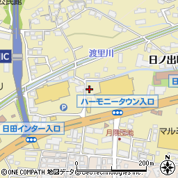 大分県日田市渡里96周辺の地図