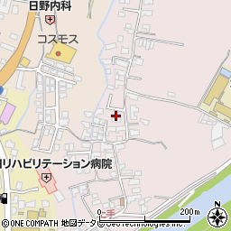 大分県日田市西有田88-3周辺の地図