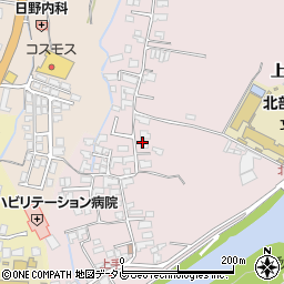 大分県日田市西有田120-2周辺の地図