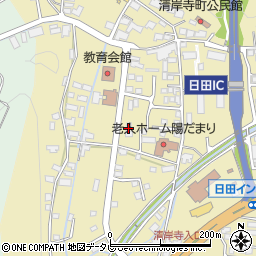大分県日田市渡里1033周辺の地図