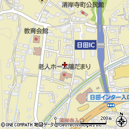 大分県日田市渡里1020周辺の地図