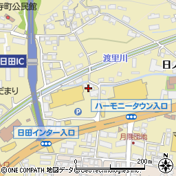 大分県日田市渡里120周辺の地図
