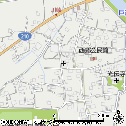 福岡県久留米市田主丸町中尾1133周辺の地図