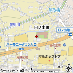 大分県日田市日ノ出町64-3周辺の地図