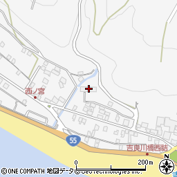 高知県室戸市吉良川町乙2040周辺の地図