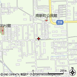 福岡県久留米市田主丸町田主丸1054-7周辺の地図