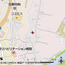 大分県日田市西有田88-10周辺の地図