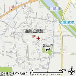 福岡県久留米市田主丸町中尾1072周辺の地図