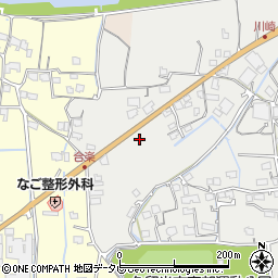 福岡県久留米市田主丸町中尾977-1周辺の地図