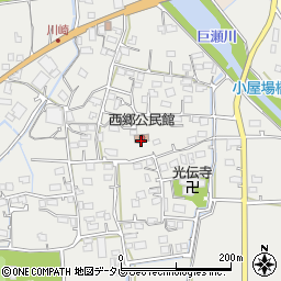 福岡県久留米市田主丸町中尾1118周辺の地図