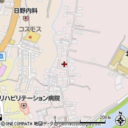 大分県日田市西有田88-8周辺の地図