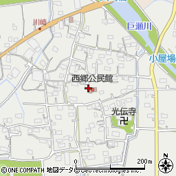 福岡県久留米市田主丸町中尾1031周辺の地図