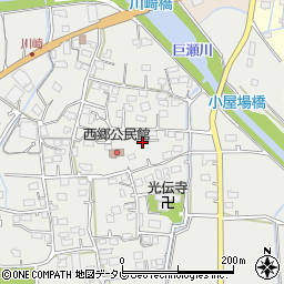 福岡県久留米市田主丸町中尾1067周辺の地図