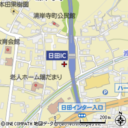 大分県日田市渡里1005周辺の地図