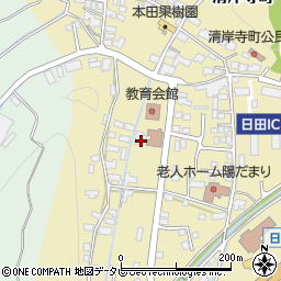 大分県日田市渡里1034周辺の地図