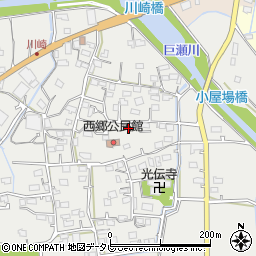 福岡県久留米市田主丸町中尾1067-2周辺の地図