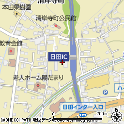 大分県日田市渡里1006周辺の地図