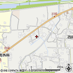 福岡県久留米市田主丸町中尾961-1周辺の地図