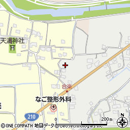 福岡県久留米市田主丸町中尾982周辺の地図