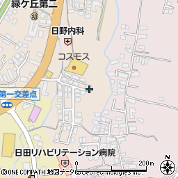 大分県日田市天神町66周辺の地図