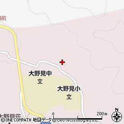 高知県高岡郡中土佐町大野見吉野252周辺の地図