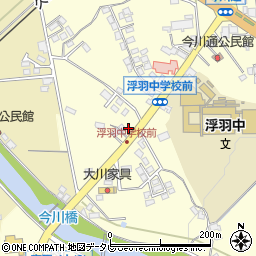 アストモスリテイリング株式会社　九州カンパニー・浮羽営業所周辺の地図
