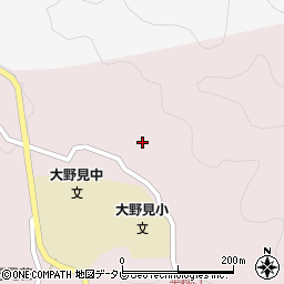 高知県高岡郡中土佐町大野見吉野254周辺の地図