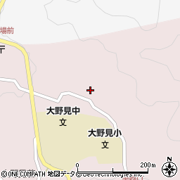 高知県高岡郡中土佐町大野見吉野250周辺の地図