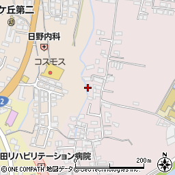 大分県日田市西有田94-3周辺の地図
