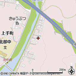 大分県日田市西有田399周辺の地図