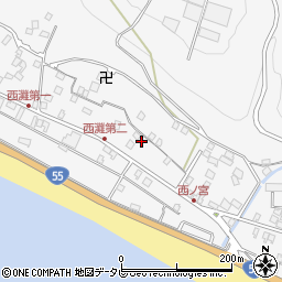 高知県室戸市吉良川町乙2975周辺の地図
